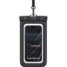 USAMS YD017 Vodotěsné plovoucí pouzdro na mobil do 7,2" černé