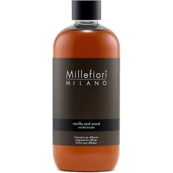 Millefiori natural Náplň do aróma difuzéra Vanilla and Wood 500 ml