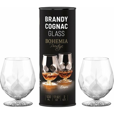 BOHEMIA PRESTIGE BOHEMIA PRESTIGE DESIRE POHÁR NA KOŇAK V TUBE 2 x 530 ML