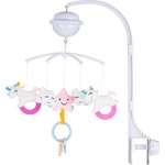 Chipolino Музикална въртележка с проектор Chipolino - Еднорог (MILD02305UNI) - baby