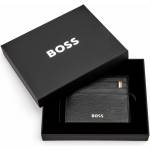 HUGO BOSS Черен кожен калъф за карти Hugo Boss Iconic HLC421A Hugo Boss | Mnogotsveten | МЪЖЕ | UNI