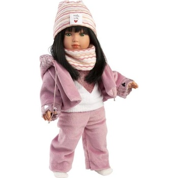 Llorens 54051 GRETA - реалистична кукла с меко текстилно тяло - 40 см