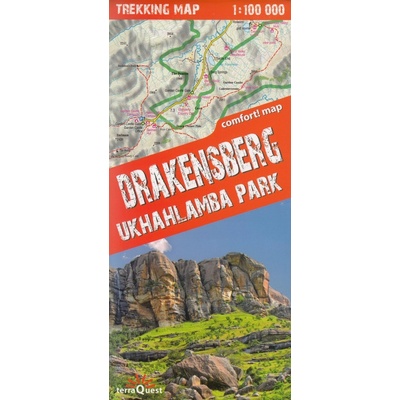 Drakensberg Ukhahlamba Park 1:100t trekkingová mapa TQ