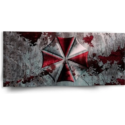 Sablio Obraz Resident Evil Umbrella Corporation Steel - 110x50 cm