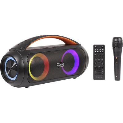 přenosný BLUETOOTH BLOW BOOMBOX (karaoke s mikrofonem)
