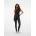 Vero Moda Елек Vero Moda Women's Mid Waist Coated Skinny Jeans - Black