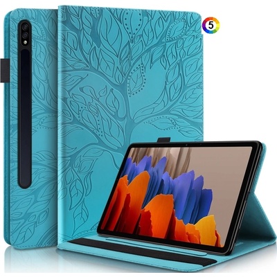 Samsung Galaxy Tab S9+Life Tree Series Кожен Калъф и Протектор