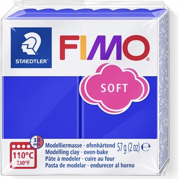 Fimo Staedler soft tmavě modrá 57 g
