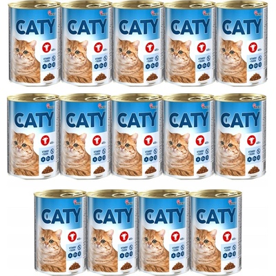 Akinu CATY Hovädzie kúsky v omáčke 14 x 415 g