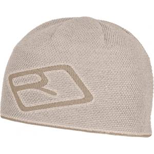 Ortovox Зимна шапка (beanie) Ortovox Merino Logo Knit Beanie - White Tea - размер 50-56 cm (204-8710-0911)