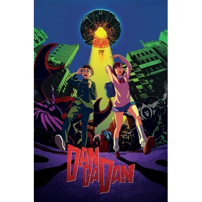 Plagát, Obraz - Dan Da Dan - Spaceship, 61 × 91.5 cm