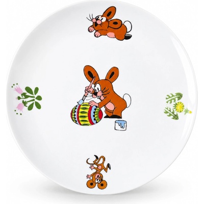 Thun 1794 KRTEČEK a Vánoce porcelánový talíř mělký 210 mm