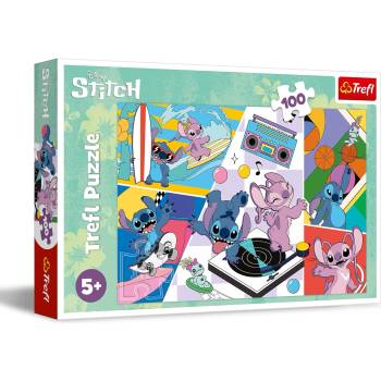 Image 1 of Trefl Пъзел Trefl от 100 части - Стич (16473)