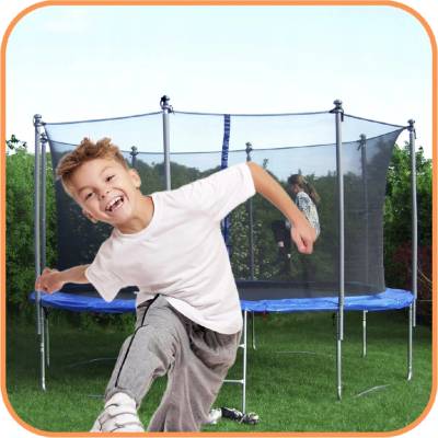 Springos Kryt pružín na trampolínu 305 cm modrý S-TP-10FT 305 cm BLUE