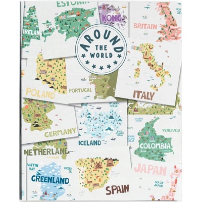 Album s kapsami Grupoerik Around The World 13x20 cm