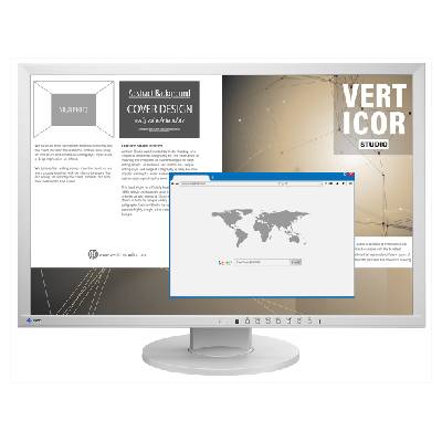 Eizo 24'' EV2430-GY, 1920x1200 IPS,16:10, 300 cd/m2, 1000:1, DP/DVI/Dsub, šedý