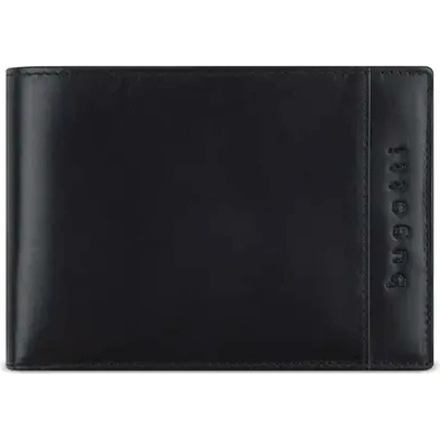 Bugatti Кожен портфейл Bugatti Romano, черен (49 4012 01)