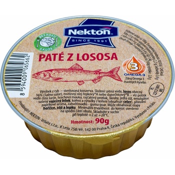 Nektón Paté z lososa 90g