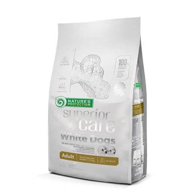 Superior Care White Dogs Grain Free Adult Small Lamb - суха храна за кучета - 1, 5 кг (4771317456632)