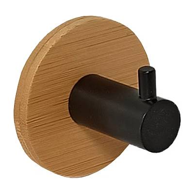 ЗАКАЧАЛКА ЕДИНИЧНА plain ЧЕРНО/БАМБУК ОВАЛ (71108041)