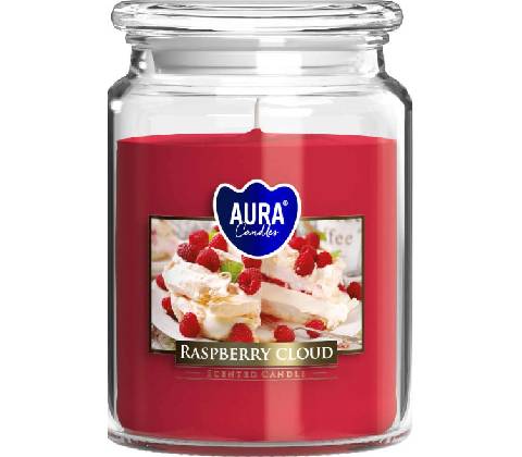 Aura Candles Raspberry cloud 500 g