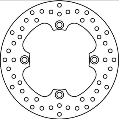 Brembo (Itálie) Zadní brzdový kotouč Brembo - Husqvarna TC, 610ccm - 00>04