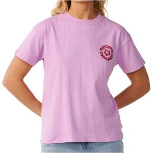 Rip Curl Дамска тениска Rip Curl Women's Surf Puff Party Pack Relaxed T-shirt - Bright Lilac (916-5866-0314)