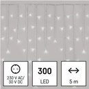 Emos D4CC02 300 LED rampouchy 5 m venkovní i vnitřní studená bílá ovladač programy časovač