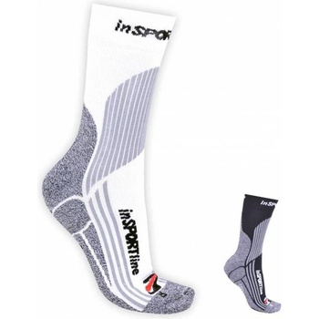 Multifunkčné ponožky inSPORTline COOLMAX & ionty striebra čierna