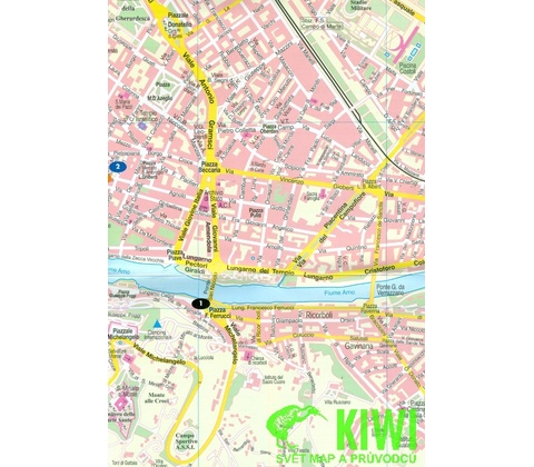 Florencie mapa-kapesní