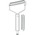 KAI Белачка за зеленчуци SELECT 100 9 cm, неръждаема стомана, KAI (KAIDH3301)