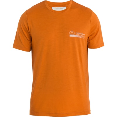 ICEBREAKER Тениска 'Mountain' оранжево, размер XL