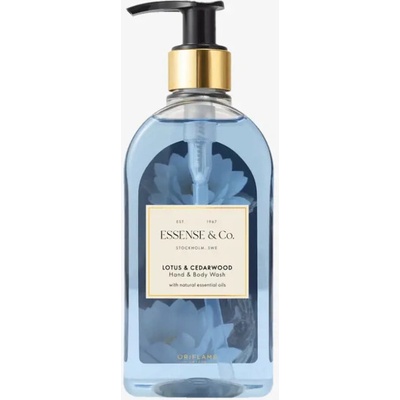 Oriflame Sprchový gel s lotosem a cedrovým dřevem Essense&Co. 300 ml