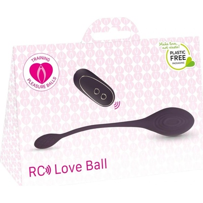 You2Toys RC Love Ball - nositelné akumulátorové, rádiové vibrační vajíčko fialové