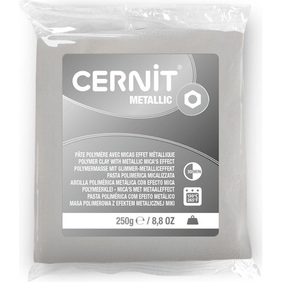 Cernit Metallic Полимерна глина Pearl White 250 g (CE0870250085C)