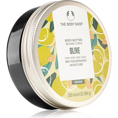 The Body Shop Olive Body Butter интензивно хидратиращо масло за тяло за много суха кожа 200ml