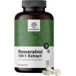 HealthyWorld Resveratrol 1000 mg - 100: 1 Extract - 60 капсули