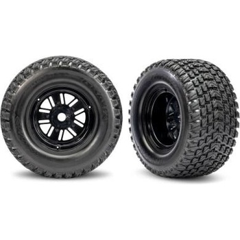Traxxas колело, джанта Sand Car черен, гума Gravix (задна) (чифт)