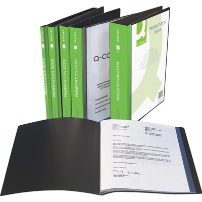 Q-Connect - A4, 60 kapes, černá, 1 ks