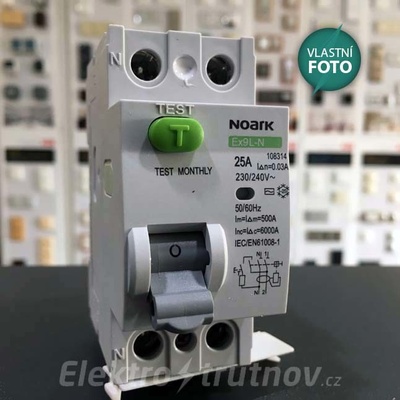 Noark Ex9L-N 2P 40A 300mA /108358/