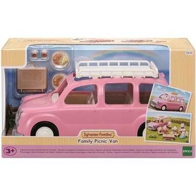 Sylvanian Families Rodinné auto růžové Van