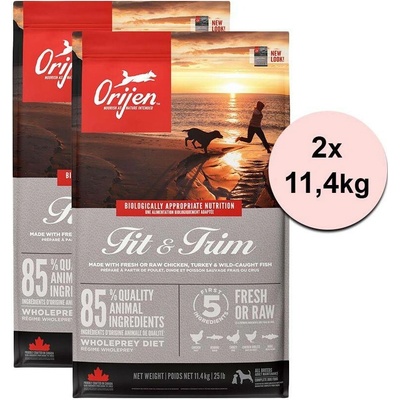 Orijen Fit & Trim 2 x 11,4 kg
