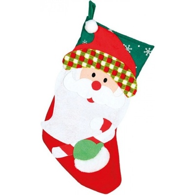 Vánoční punčocha Santa Claus 46 cm