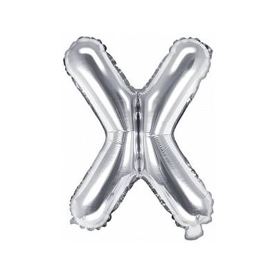 PartyDeco Fóliový balón v tvare písmena X