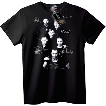 NOONEBRAND Тениска RAMMSTEIN автограф на бандата - 2XL, Black