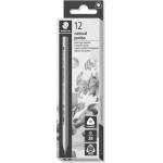 STAEDTLER Графитен молив, 2B, триъгълен, дебел, STAEDTLER „Noris natural jumbo 119N 119N-2B (119N-2B)