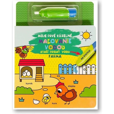 Moje prvé kúzelné maľovanie vodou Farma