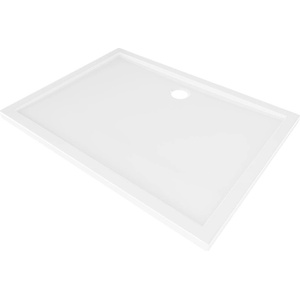 Mexen Flow правоъгълна тънка душ корито 90 x 80 см, бял гланц - 46R108090 (46R108090)
