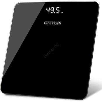 G3Ferrari G3005800 - Цифров личен кантар за тяло, 3xAAA, черен (BV0067)