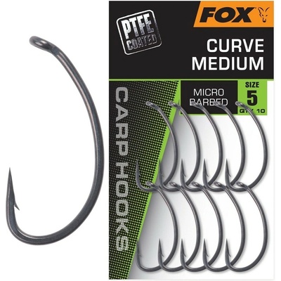 Fox Háčiky Curve Shank Medium 10 ks Veľ. 2